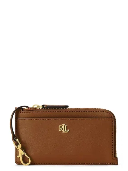 Lauren Ralph Lauren denarnica usnjena rjava
