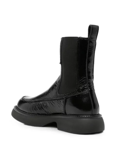 Cizme scurte Copenhagen Studios din piele negru