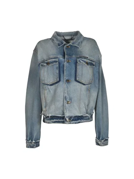 Kurtka jeansowa Maison Margiela niebieska