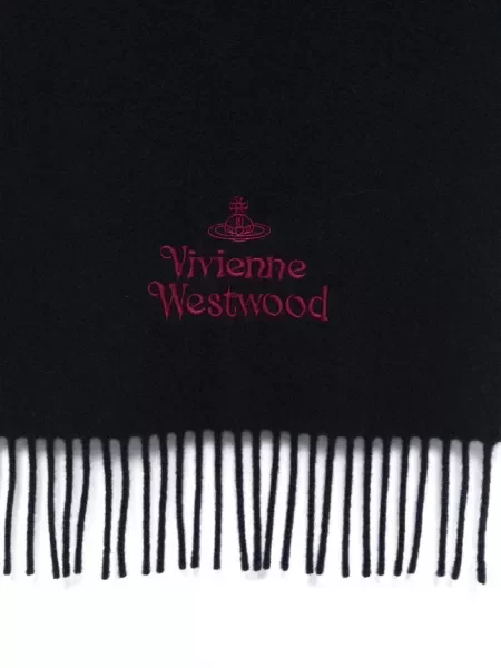 Siuvinėtas šalikas Vivienne Westwood mėlyna