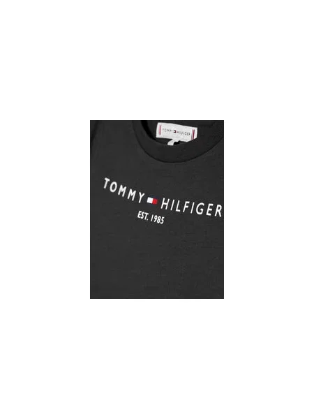 Tommy Hilfiger Póló Essential Regular Fit fekete