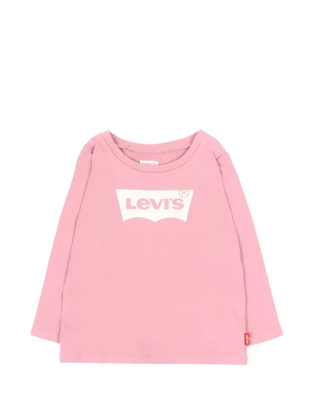 Koszulka dziecięca Levi's różowa