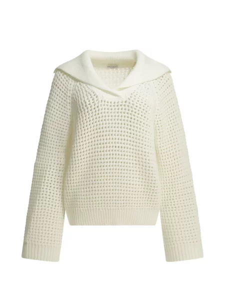 Gulerat pulover Brunello Cucinelli