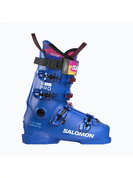 Чоботи лижні Salomon S/Pro Race race blue/white/equipe red білі