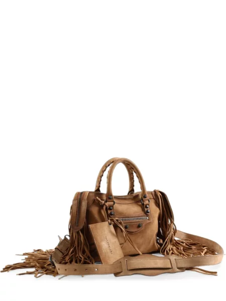 Geantă shopper Balenciaga maro