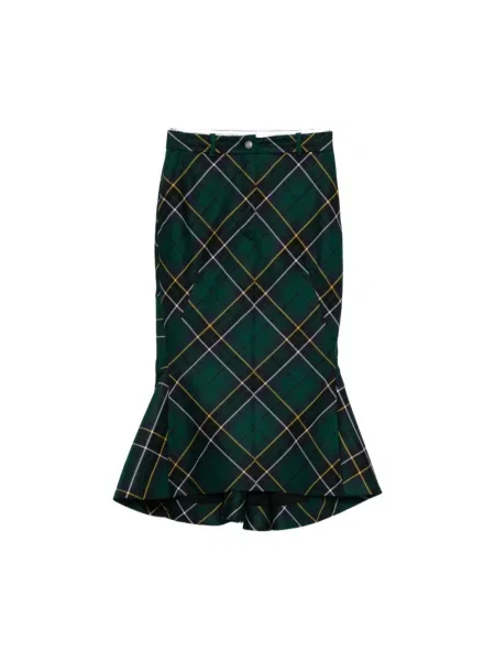 Spódnica-szorty Alexander Mcqueen zielone