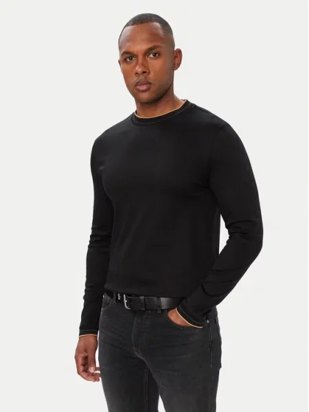 BOSS Longsleeve H-Tenison czarny