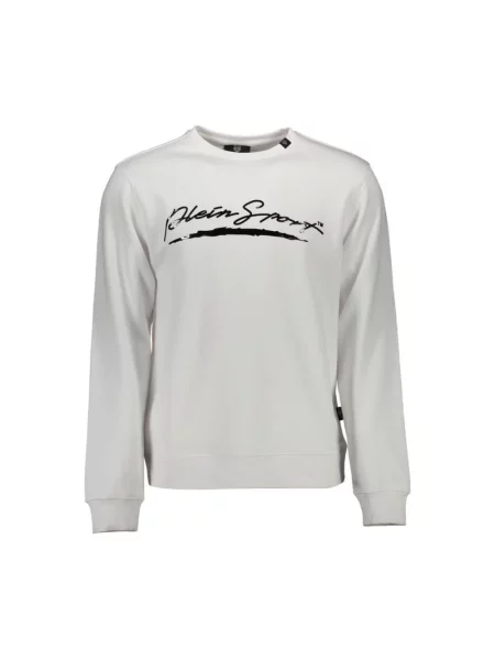 Bluza sportowa Plein Sport biała