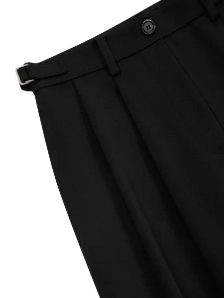 Pantaloni Tomboy plisate negru