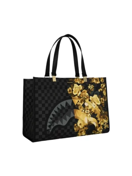 Shopperka Sprayground w kwiatki
