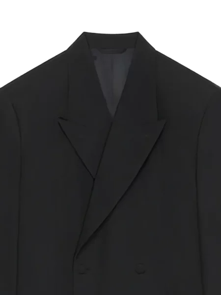 Geacă Givenchy cu două rânduri de nasturi negru