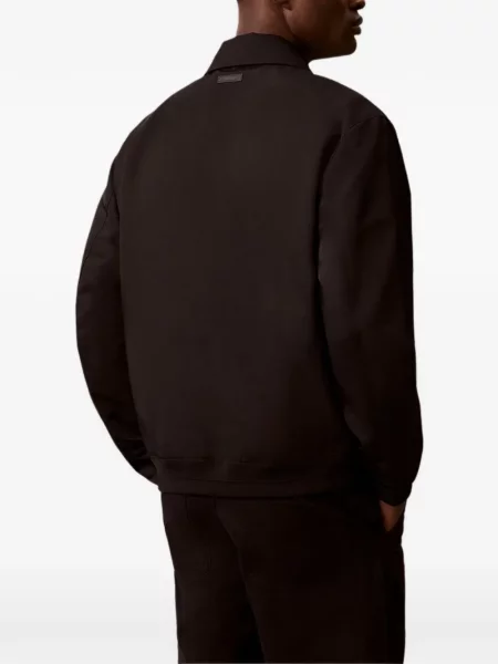 Gulerat geacă Calvin Klein negru