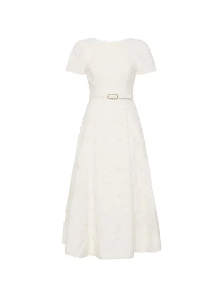 Rochie midi Rebecca Vallance alb