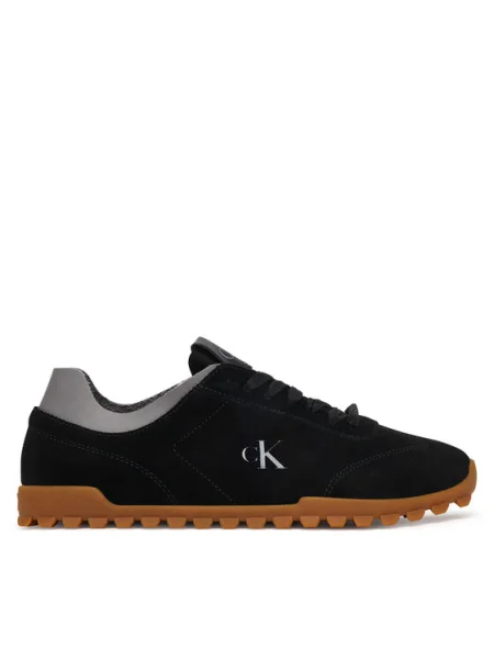Calvin Klein Sneakers Low Profile Run MG Sue negru