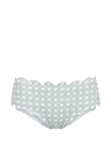 Bikini Marysia z nadrukiem białe