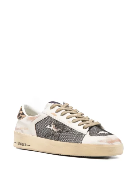 Маратонки Golden Goose Stardan с принт с леопардов принт бяло