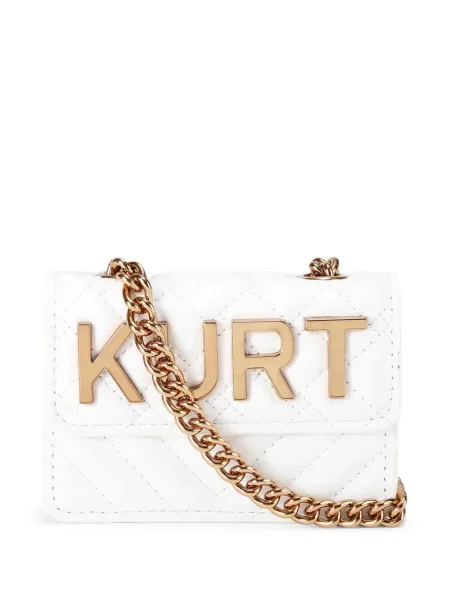 Crossbody táska Kurt Geiger London fehér