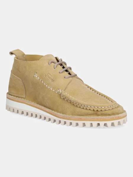 Fracap Δερμάτινα κλειστά παπούτσια Shoes μπεζ
