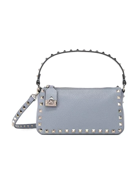Torebka crossbody Valentino skórzana niebieska