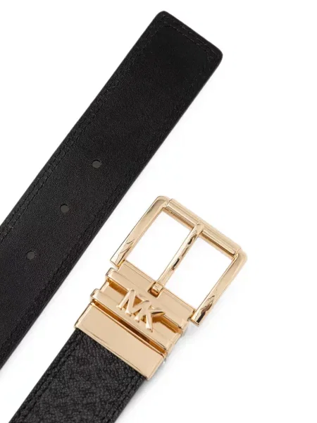 Reversibil șapcă Michael Michael Kors cu autograf cu gât halter negru