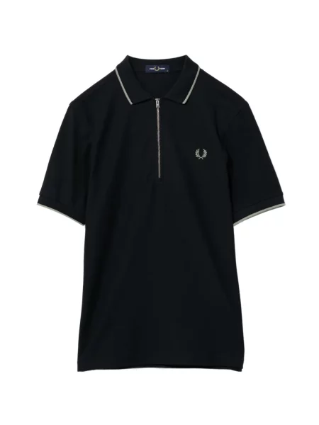 Polo Fred Perry din crep albastru
