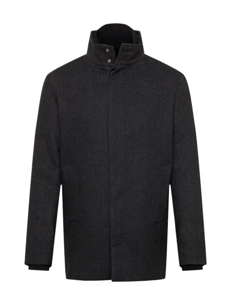 JACK & JONES Palton de primăvară-toamnă JJDunham închis gri