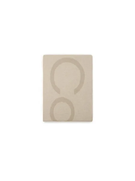 Sál Calvin Klein Bold Logo Wool Scarf White Universal bézs