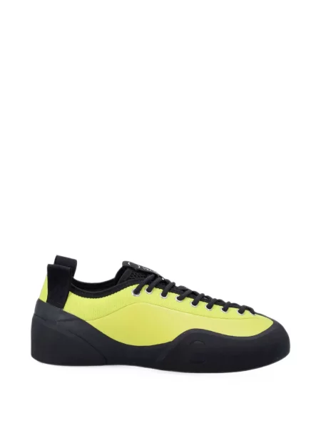 Sneakerși Village Pm din piele galben