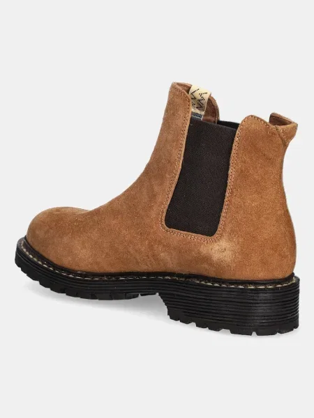 Visvim sztyblety zamszowe GORNERGRAT MID-FOLK brązowe