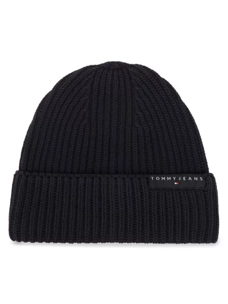 Tommy Jeans Czapka Mężczyźni ONE SIZE czarny