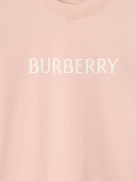 Tricou Burberry cu imagine roz