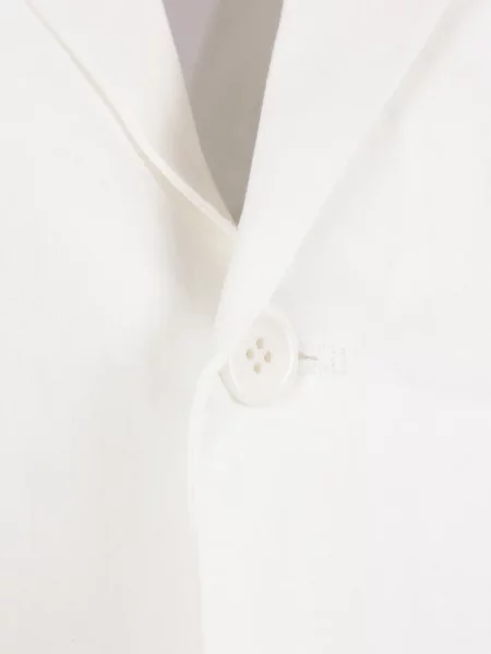 Udrapować kamizelka Niccolò Pasqualetti drapowana biała