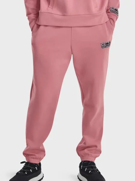 Дитячі джогери Under Armour рожеві
