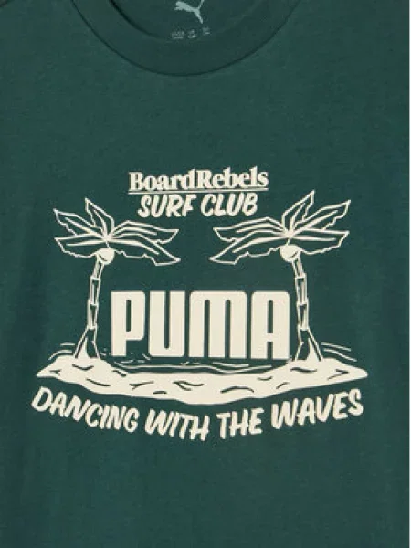 Dětské tričko Puma zelené