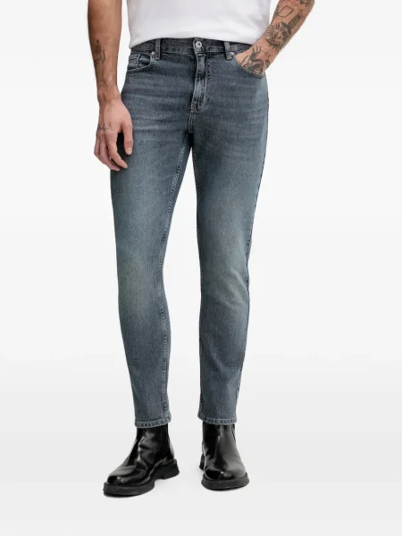 Blugi Karl Lagerfeld Jeans albastru