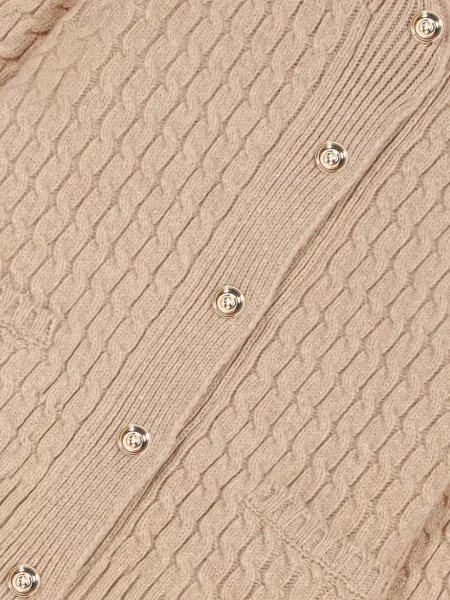 Cardigan Maje tricotate cu glugă