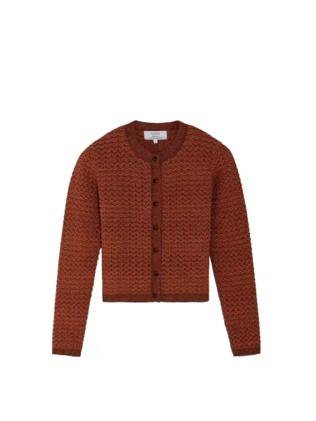 Scalpers Geacă tricotată portocaliu roșu