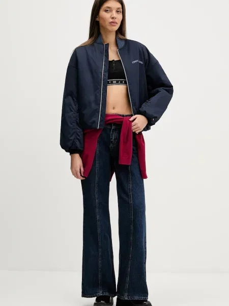 Tommy Jeans longsleeve czarny