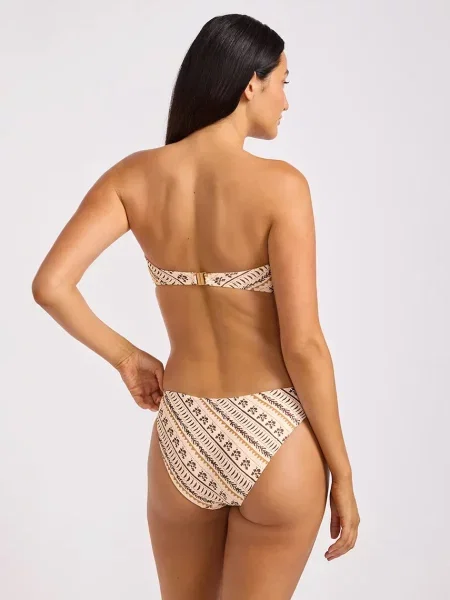 Seafolly plavkové nohavičky dámske Hipster béžová