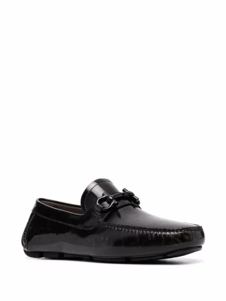 Pantofi loafer Ferragamo din piele maro