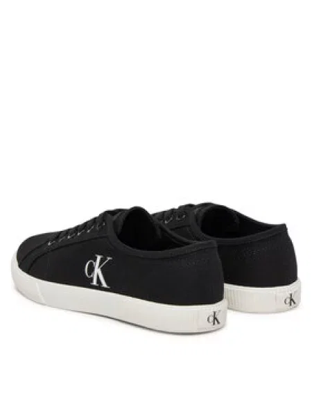 Tenisky Calvin Clain Ess Vulc Low Cv Mg Wn black/bright white bílé