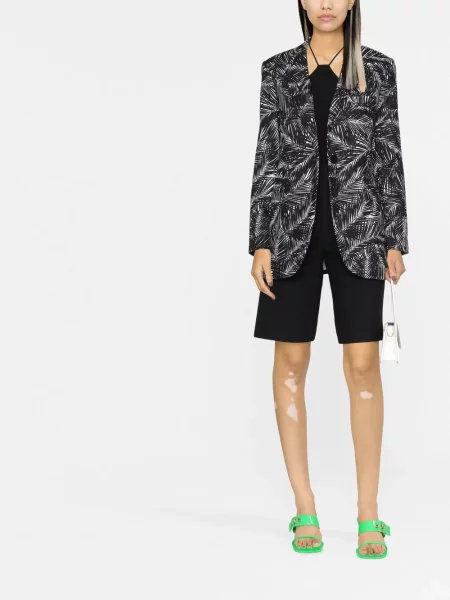 Sacou Michael Michael Kors cu imagine negru