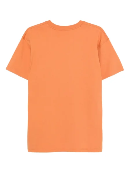 Siuvinėtas marškinėliai Carhartt Wip oranžinė