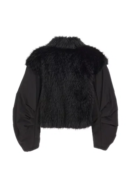 Geacă Kaos cu blană negru
