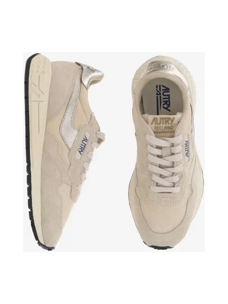 Sneakersy Autry skórzane beżowe