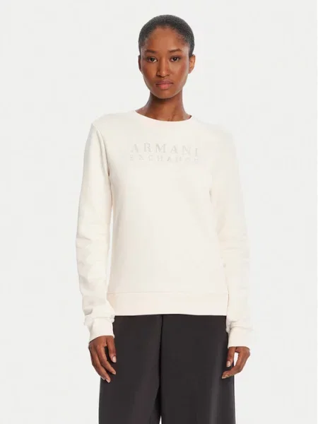 Armani Exchange Bluza Écru