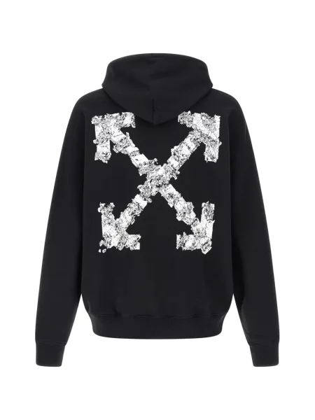 Skate & street hoodie Off-white με κουκούλα λευκό