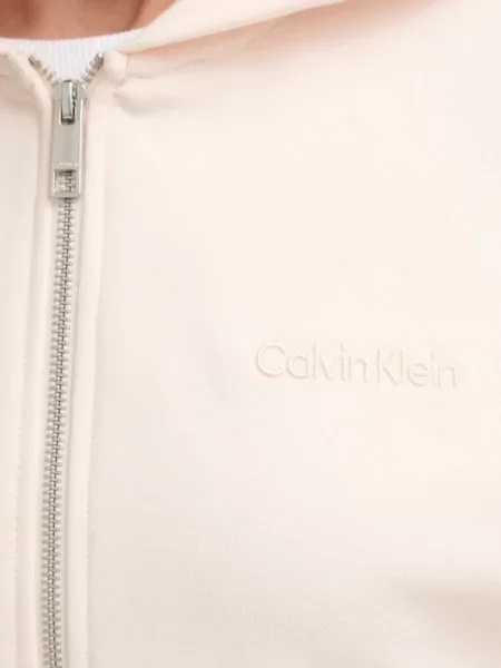 Calvin Klein kapucnis melegítőfelső női bézs