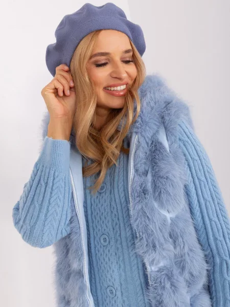 Șapcă Wool Fashion Italia albastru