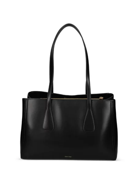 Geantă Calvin Klein cu autograf negru